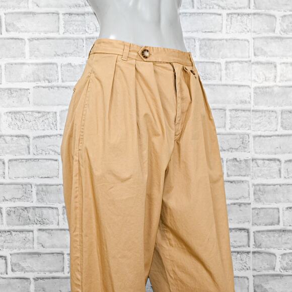 Doen Women's Grover Pant in Fieldstone Beige Pleated front size 4 - Picture 10 of 14